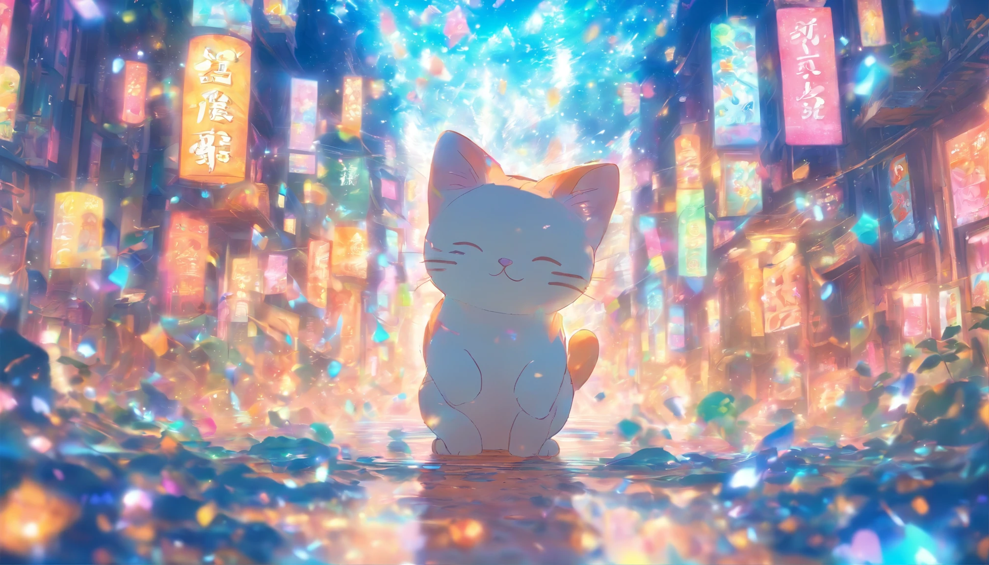 (((Doubleexposure))),Cute lucky cat,kosmos,double exposure enhancement,super-fine,hyper HD,Hyper-realistic,8k,artworks,corenderer,Positive perspective