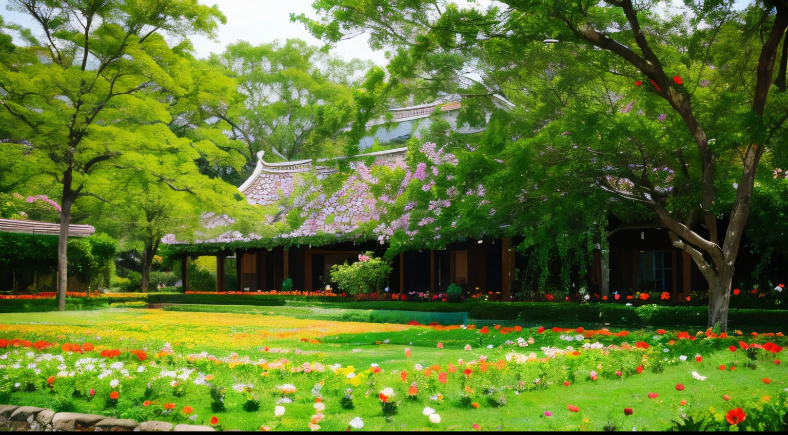 flowers blooming