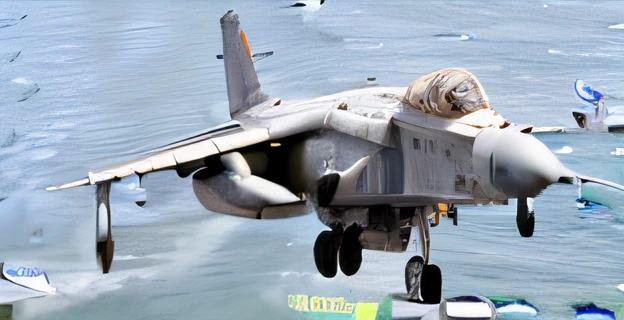Harrier fighter