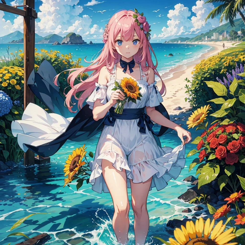 fresh flowerlowers bloom，flower  searious kinds of flowers，Rose flower，Monthly flowers，the lilielower  sea