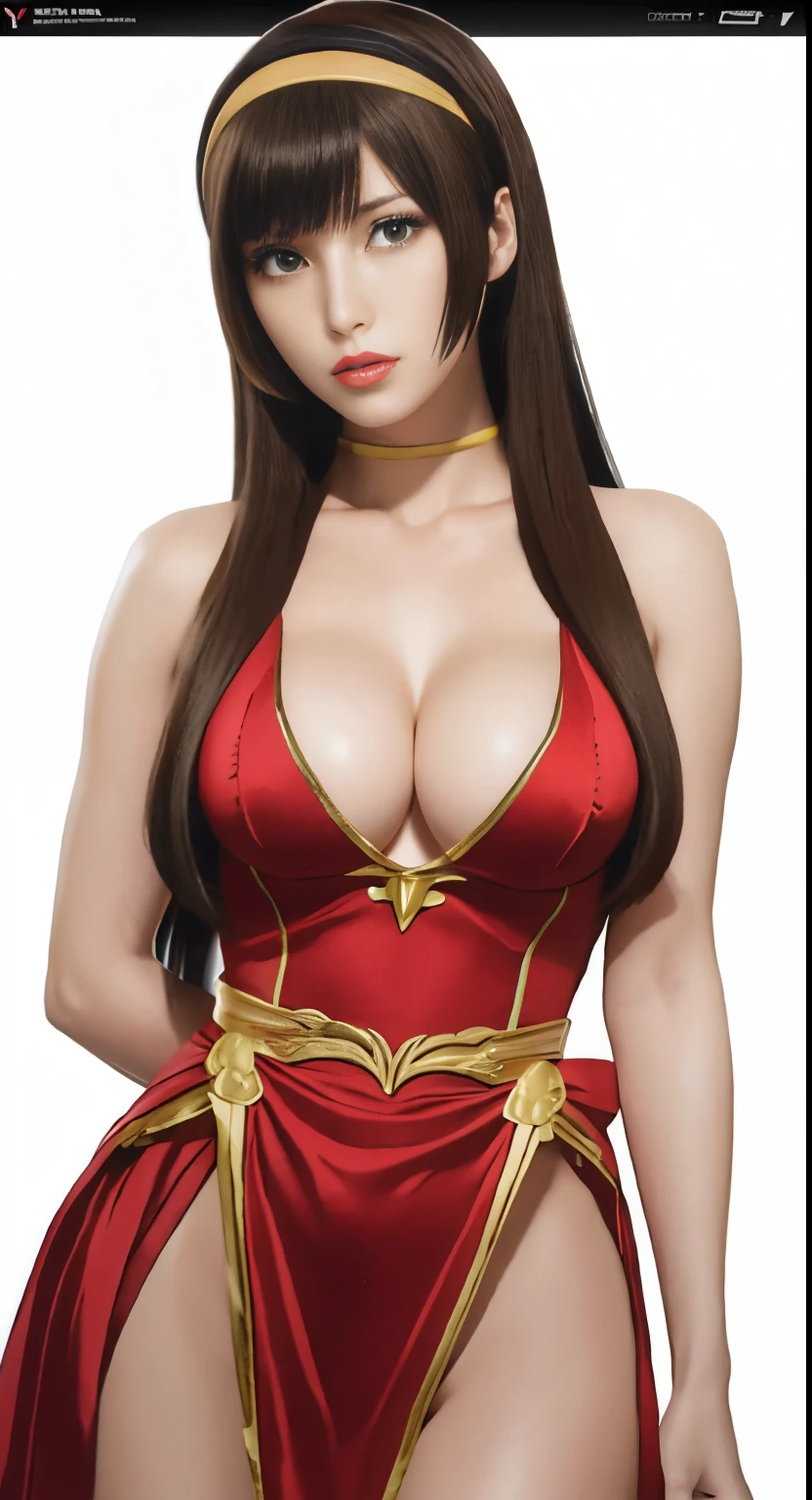 MazingerＺSayaka&#39;Bow, King of Fighters character, portrait knights of zodiac girl, mai shiranui, cushart krenz key art feminine, knights of zodiac girl, Misato Katsuragi, marin kitagawa fanart, made with anime painter studio, fighting game character, Gainax anime style, a female anime character