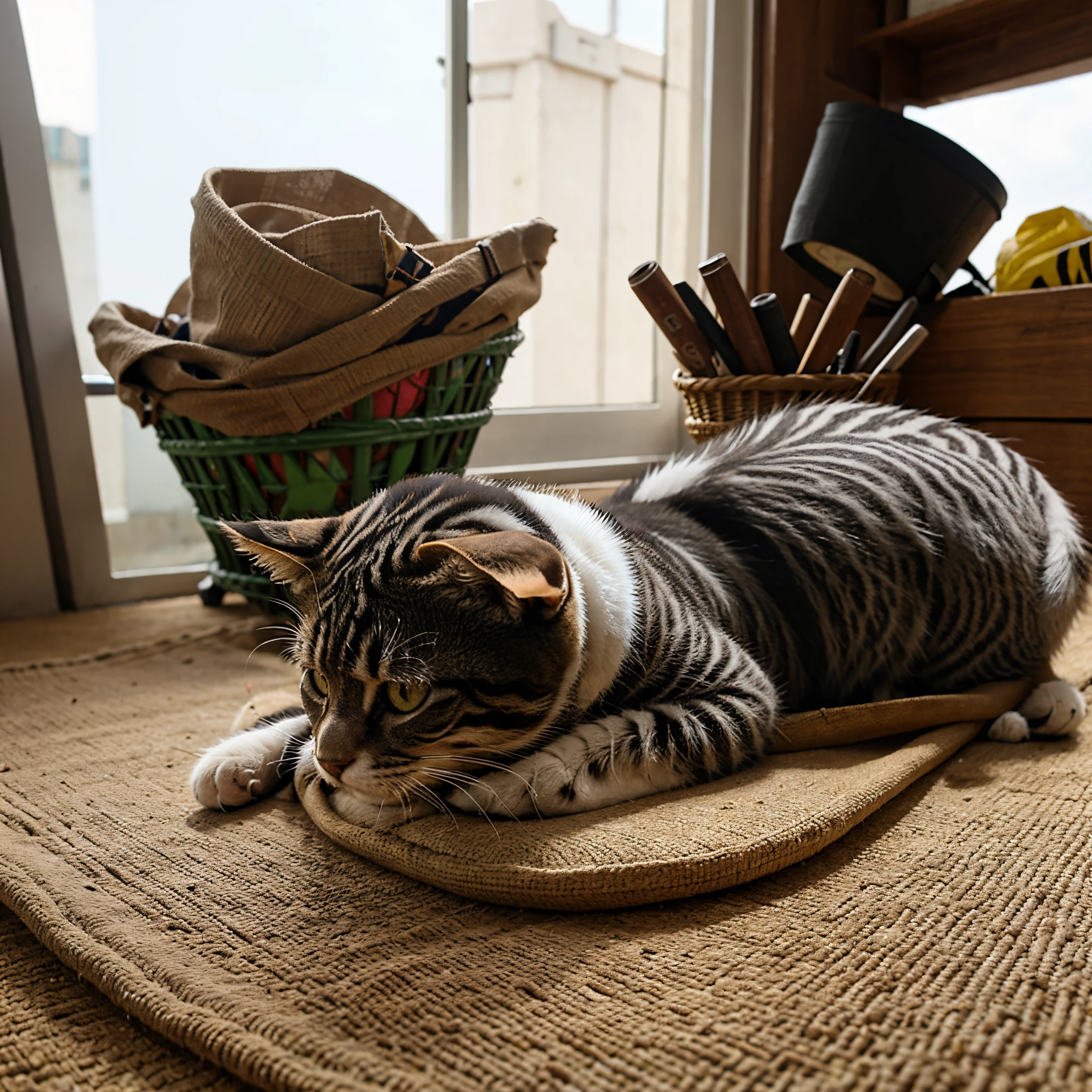 Kucing berak