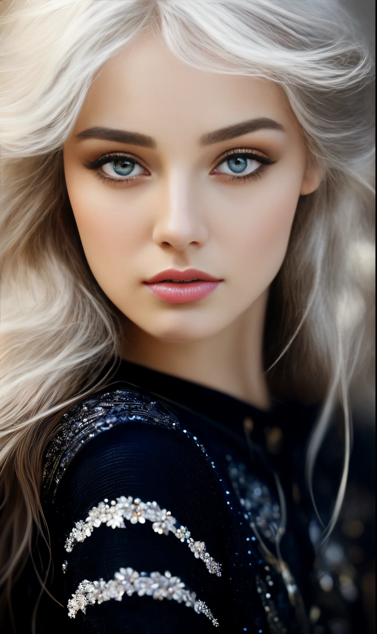 a girl,beautiful detailed eyes,beautiful detailed lips,extremely detailed eyes and face,longeyelashes,classic portrait,fine art painting,oil on canvas,highres,realistic,studio lighting,vivid colors,soft and warm color tones,soft diffused light,subtle highlights,gentle shadows
