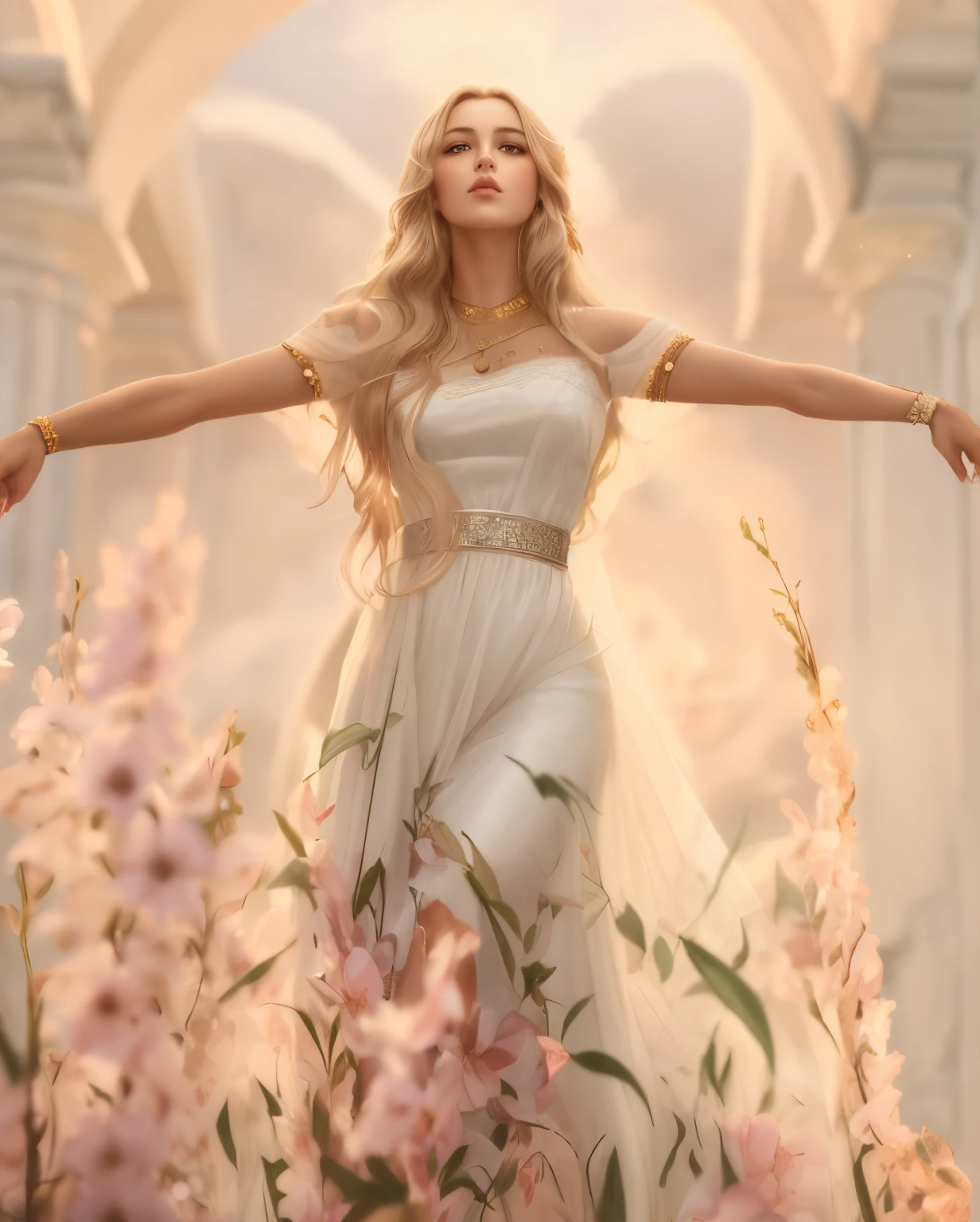 (Best Quality,masterpeace),(Perfect composition),(breathtaking detailed beautiful eyes: 1.2),(finely detailed beautiful face: 1.2),
(fresco by Michelangelo /(style of)/), close up model shot,
,HDR ,Cinematic, Trending on ArtStation,trending on CGsociety,Intricate, Highly detailed