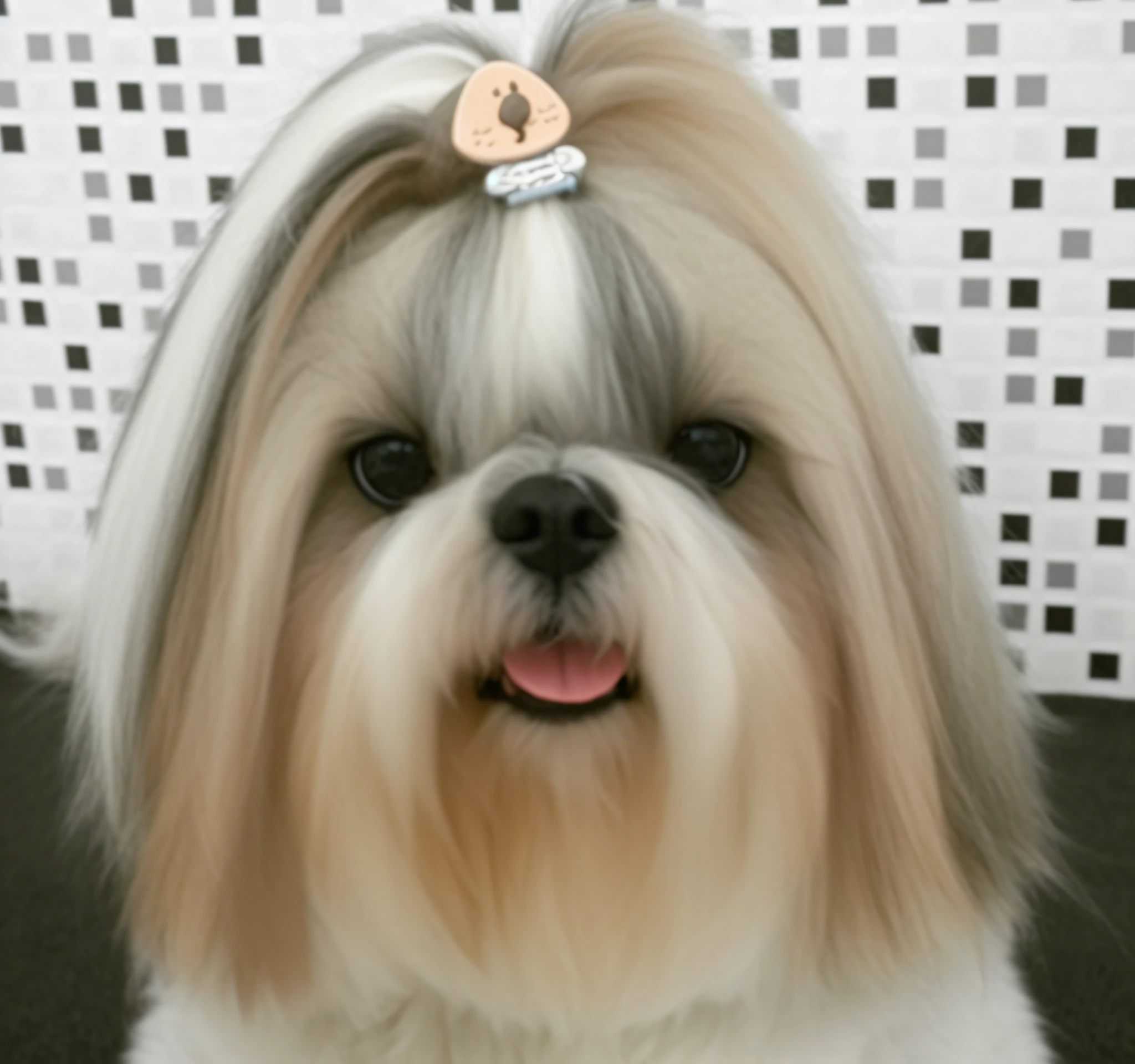Happy Birthday to a happy furry baby, 4K HD Resolution, High quality image, award winning image, National Geographic picture with grainy background, award winning image, award winning image, hyperrealistic, high resolution, very detailed, award winning image, very detailed, HD Quality
