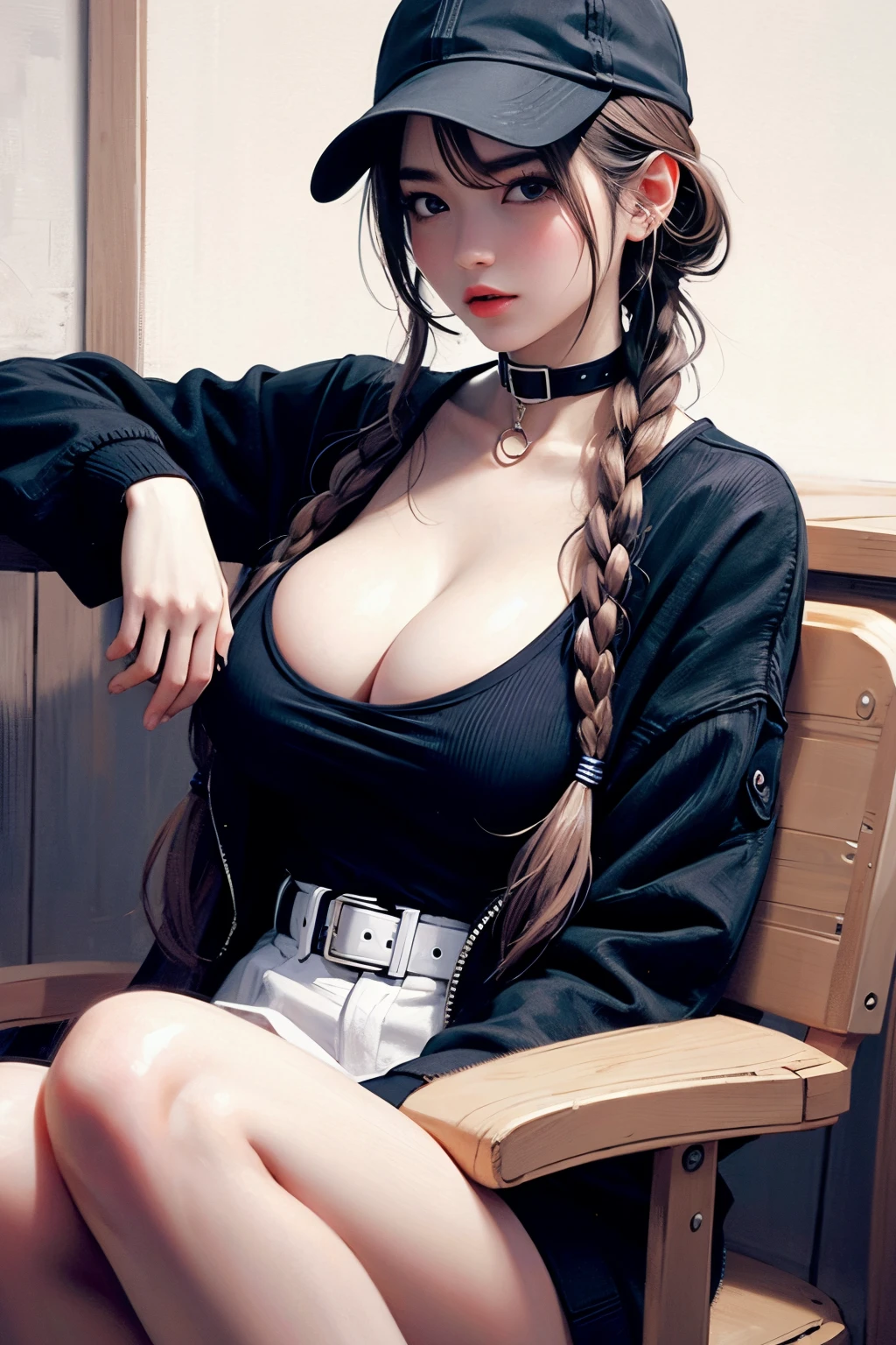 1个Giant Breast Girl