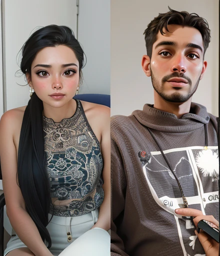 Casal qualidade alta