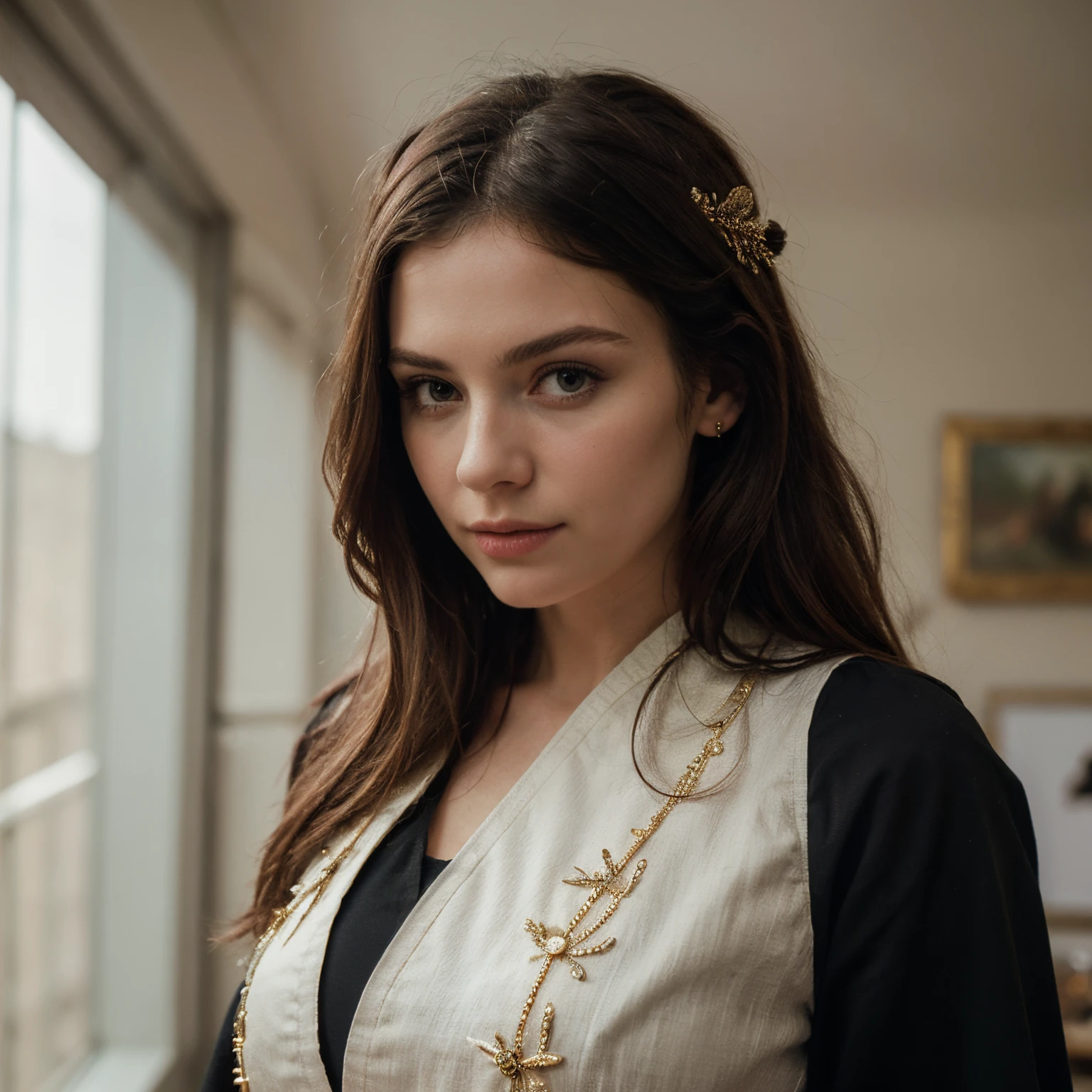 ((best quality)), ((masterpiece)), (detailed), women wearing traditional dressed, west