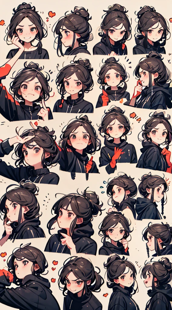 9 emojis, 9 diferent emotions
