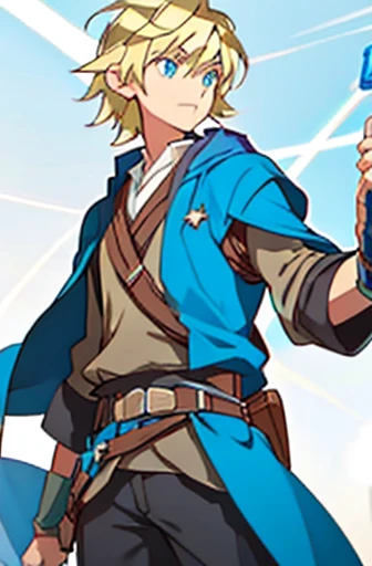 link in star wars style clothes