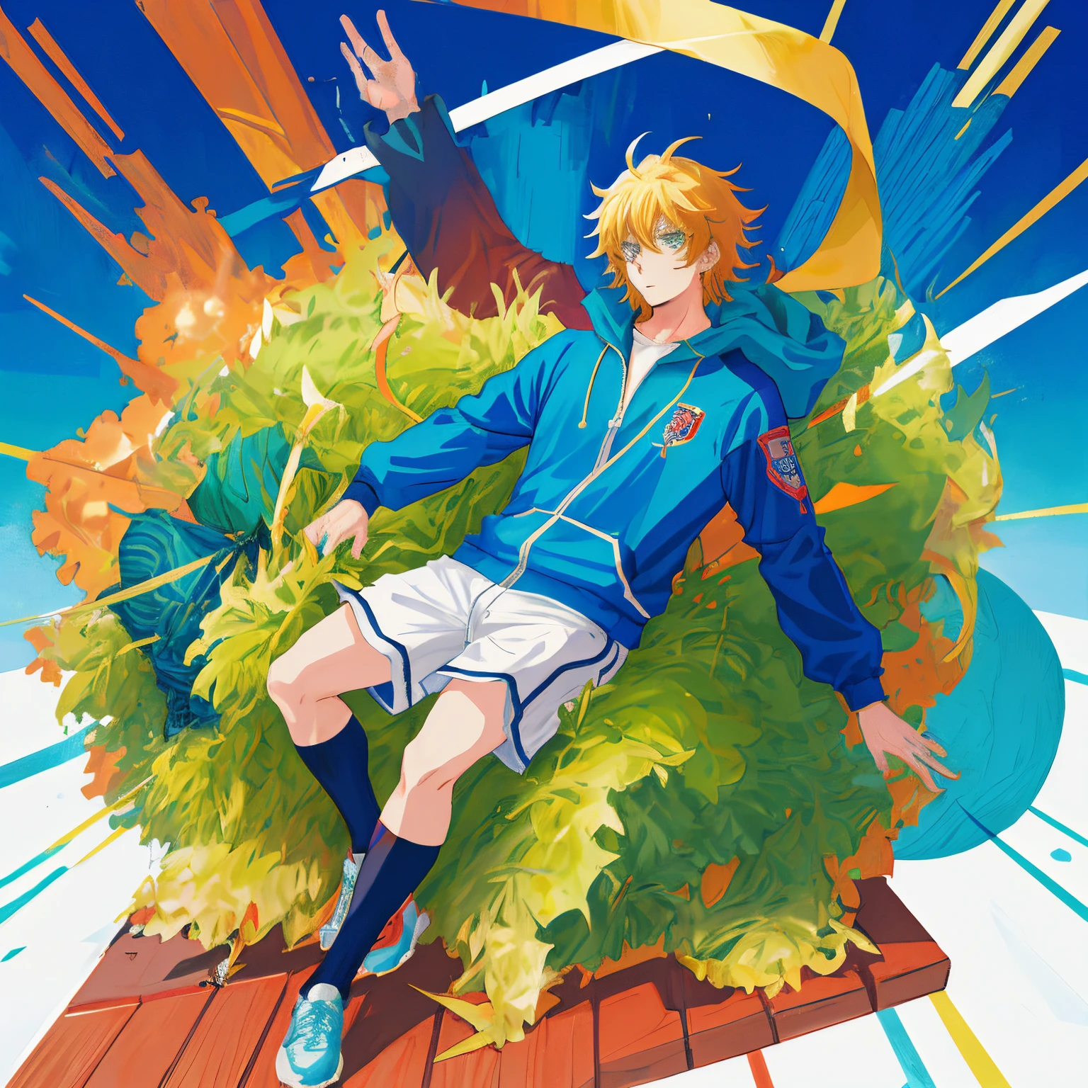 imagem estilo anime de um jogador de futebol chutando uma bola de futebol, Otaku Gangasta, Estilo anime 2022, 2 0 2 2 estilo anime, 4 k manga wallpaper, Kentaro Miura estilo de arte, kentaro miura manga art style, Tite Kubo, estilo anime 4K, manga style of kentaro miura, 2 d estilo anime