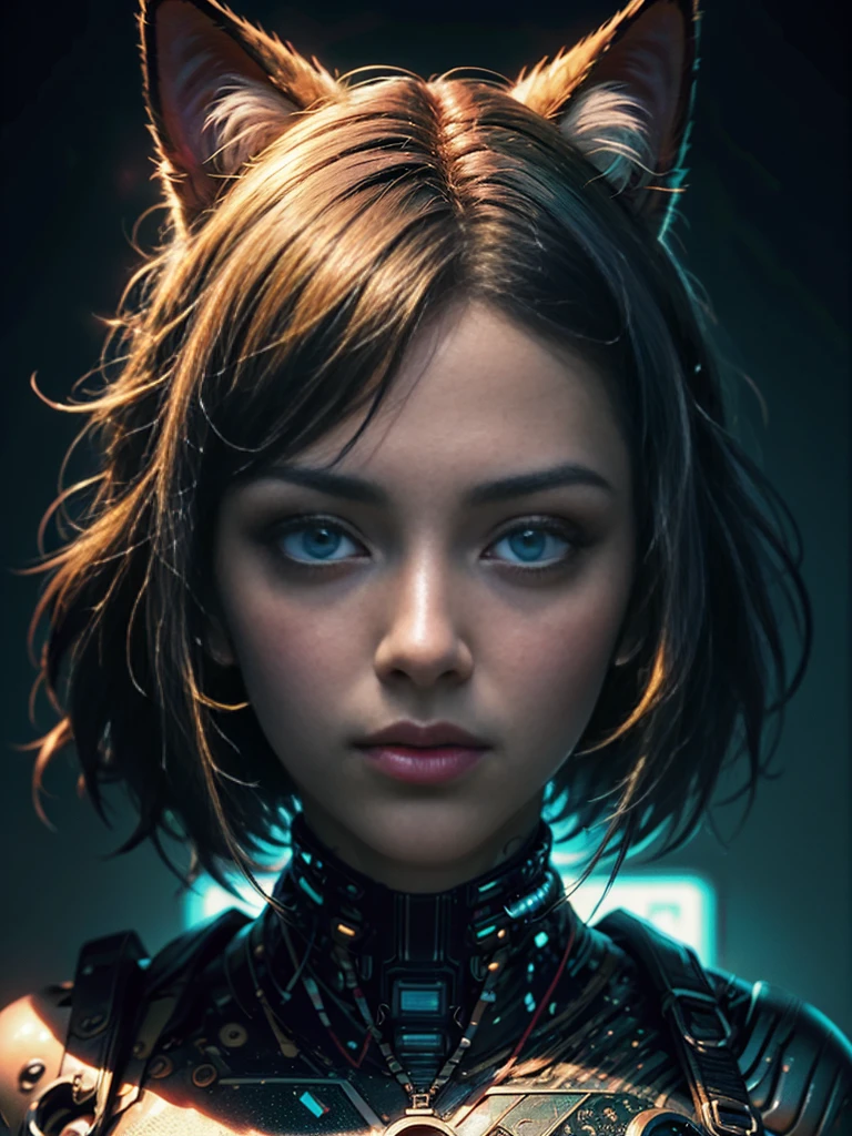 Beautiful photo of Reika Shimohira as a (Cyberpunk Nekomata catgirl), slender body, cat ears, cat tail, science fiction, cyberpunk city in the background, Gantz, Cyberpunk 2077, Ultra realistic photo, masterpiece, best quality, CG, wallpaper, HDR, high quality, high-definition, extremely detailed, {beautiful detailed face}, {beautiful detailed eyes}, (detailed light){{intricate detail}}, {highres}, ((detailed face)), neon light, chiaroscuro, key visual, intricate detail, highly detailed, breathtaking, vibrant, cinematic lighting, 18+, Nsfw