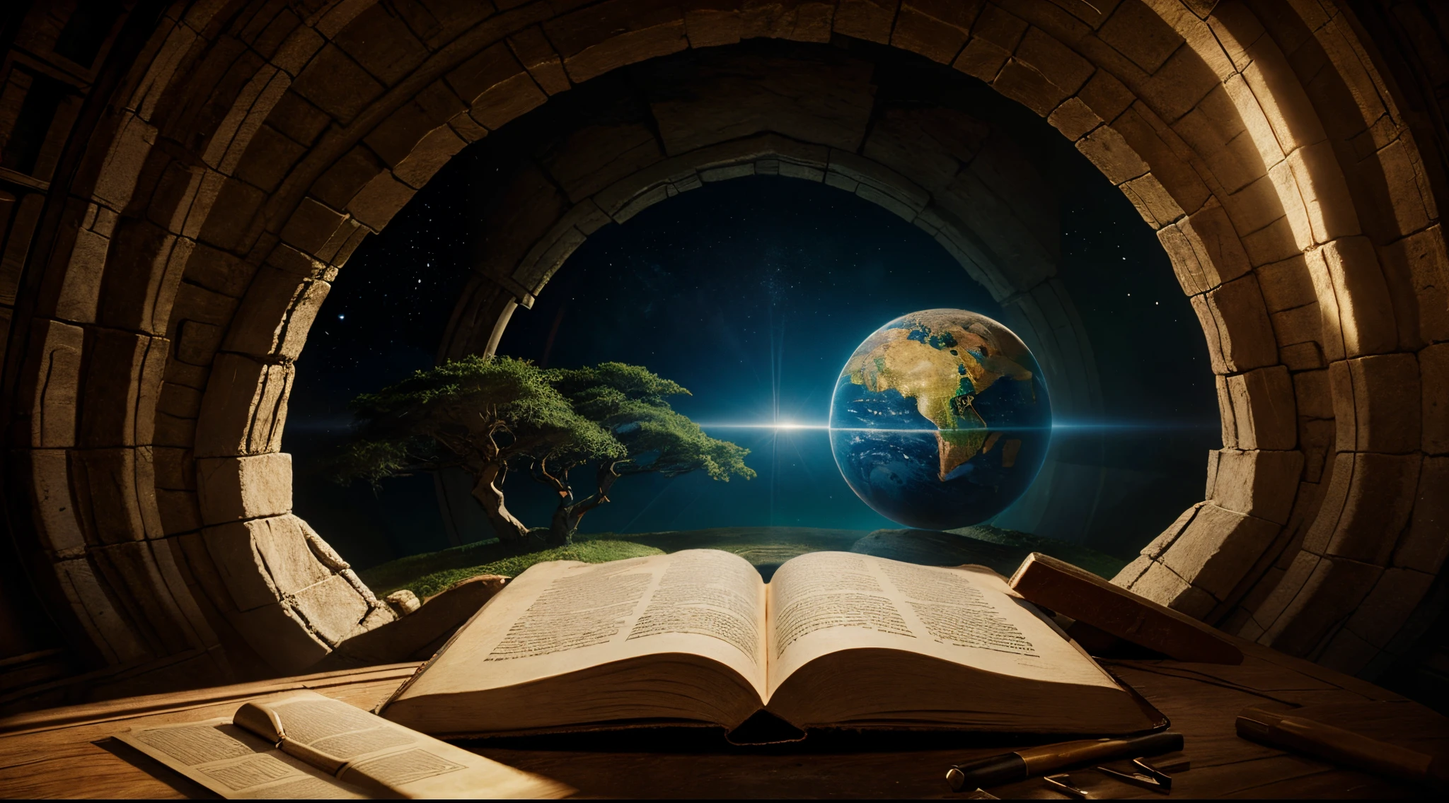 genesis book beginning and creation of the world