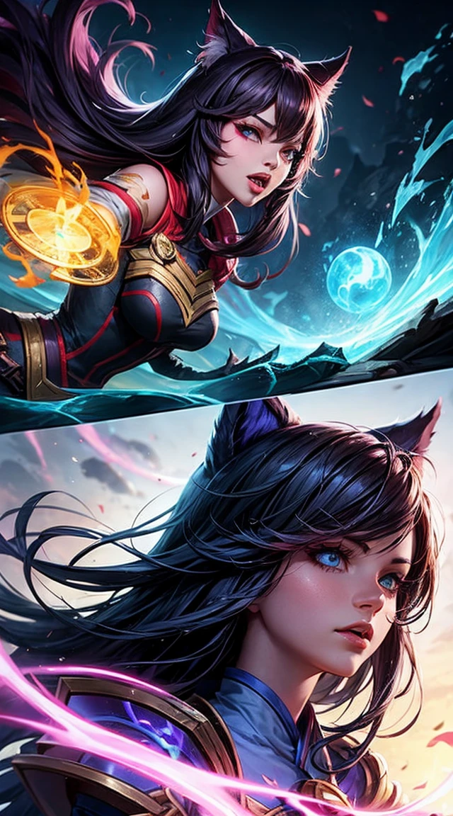 league of legends, Ahri, 1 girl