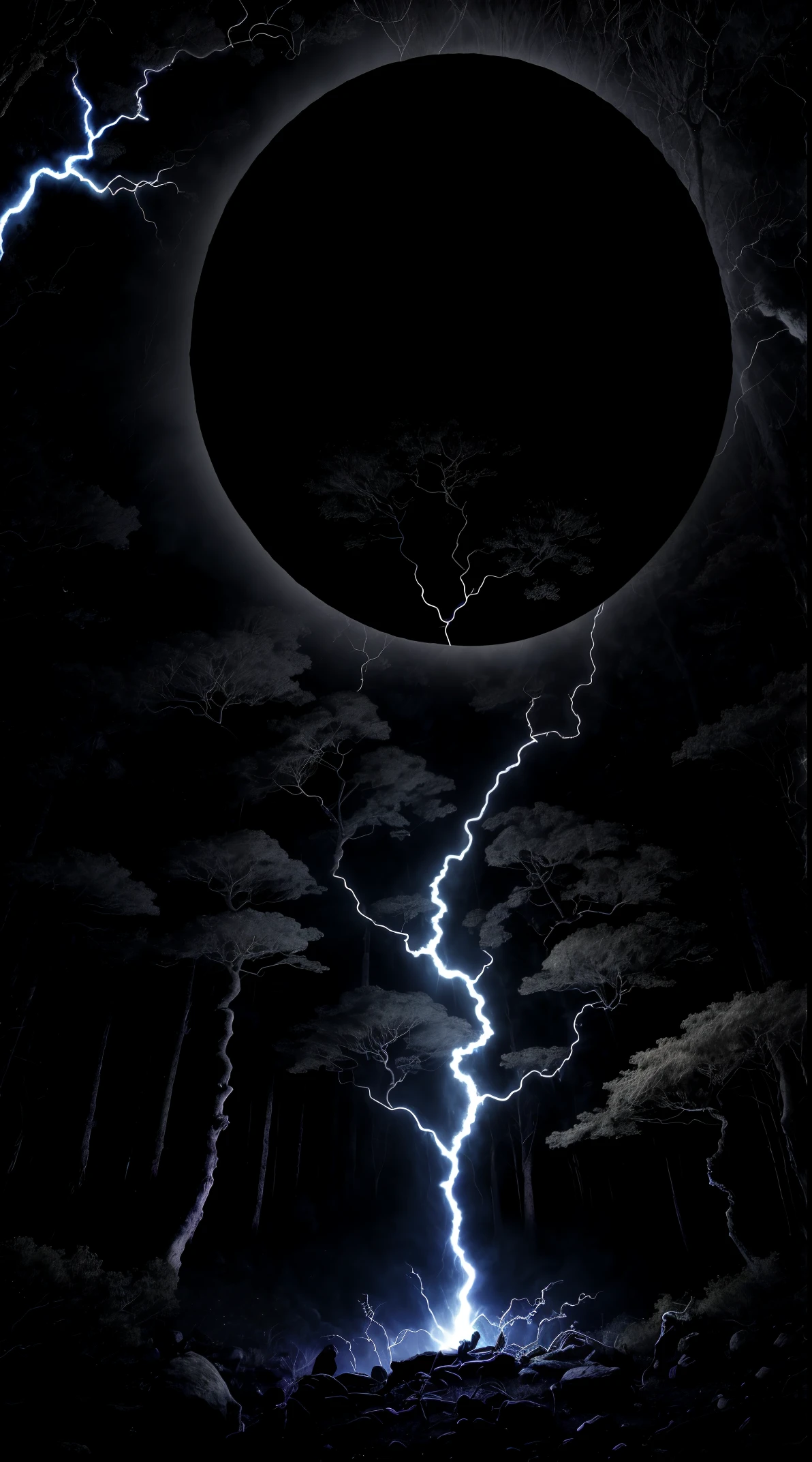 Aullando a la luna,cuerpo completo,bosque oscuro,arboles secos,Dios Lobo, hiperrealista, tension, chill, Altamente detallado, foco nítido, profesional, 8k UHD, Kinematic, oscuro, violento, al aire libre, Kali, batalla, chase, dramatic, vivid, nervous vibe, Hacer, epopeya, twilights, Comer la luna, HDR, album cover art, ventisca, lightning, cataclysmic