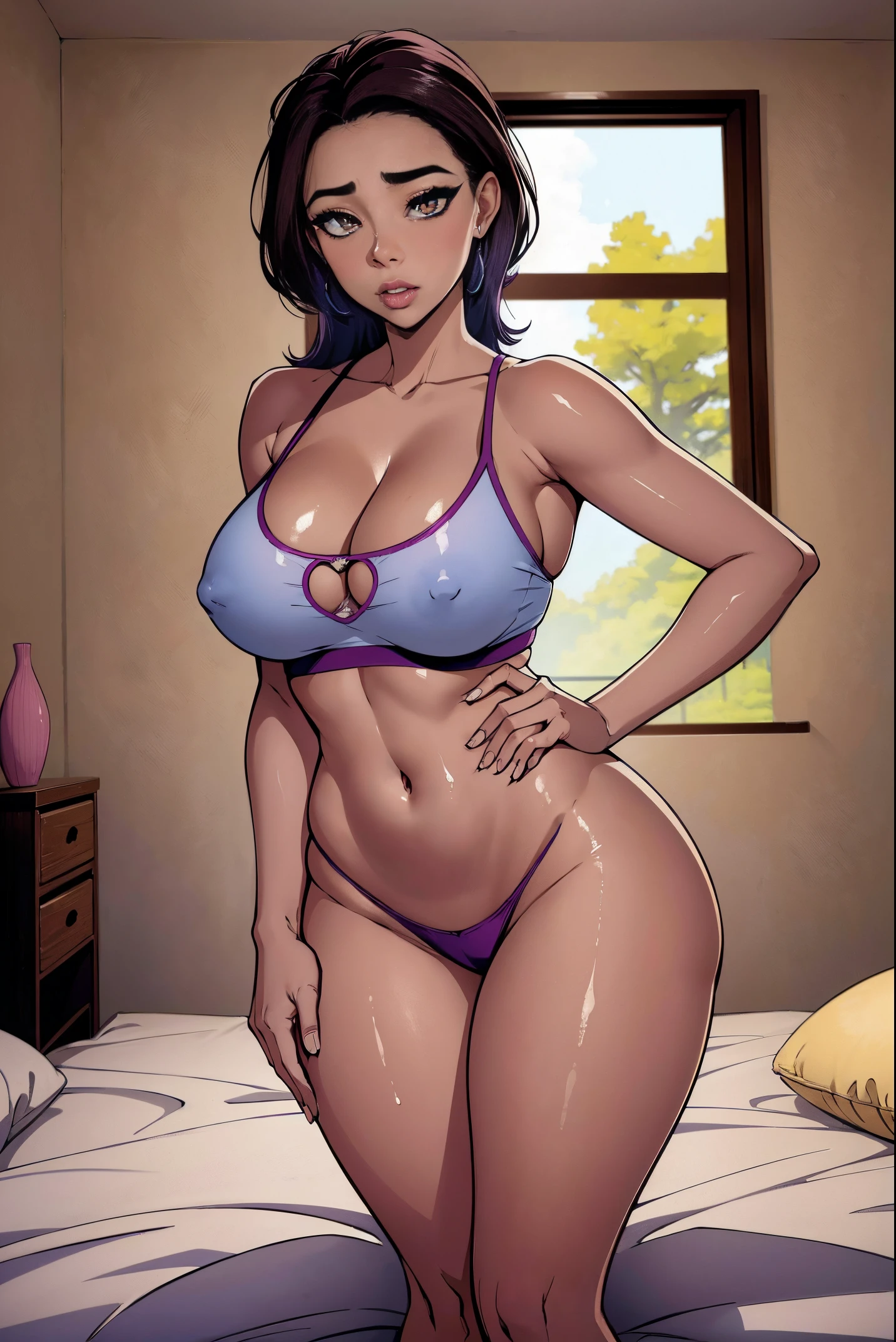 ((32-year-old woman)),Ropa interior negra、((Cierra muy bien la boca))、((Intenta comunicarte))、(con las piernas abiertas)、(Viaje)、(supino)、Dripping fluid in the lower part of the body、、Cabeza larga de pelo negro,On the bed in the room、Pastel de crema ,jugo de amor,,Orgasmo forzado,chorro,penetration ass ,ecstacy,Juego de uretra,,Desmayarse、(( ropa casual mujer beige))、((cierra la boca))、((babeo pesado))、((The eyes look to the limit))