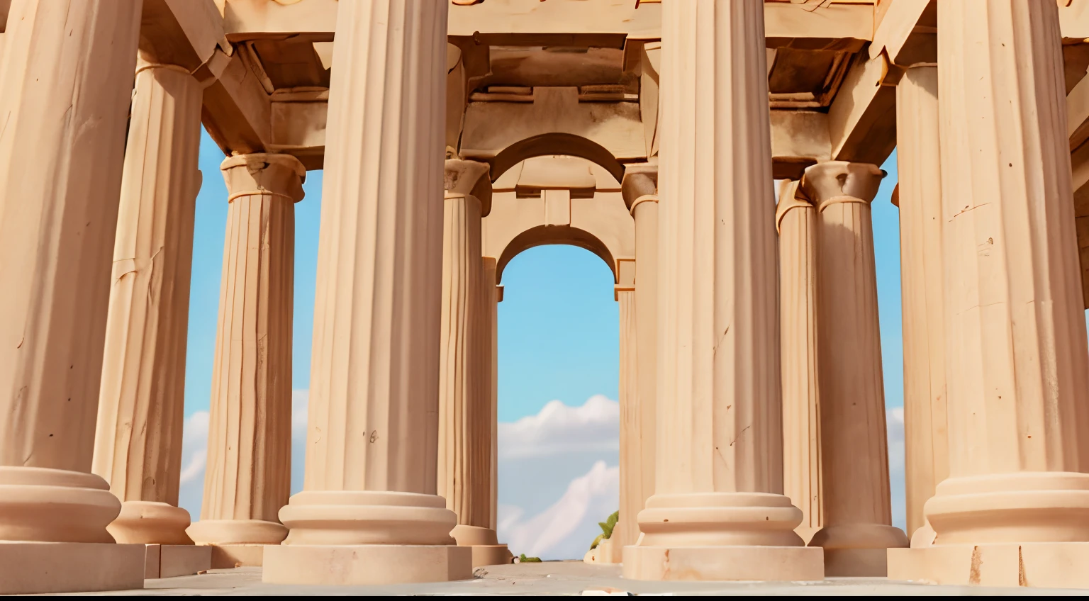 greek columns
