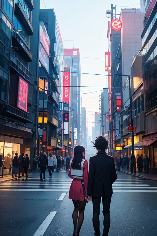 A building filled with rows of suitcases, VA-11 Hall-A, Madhouse Studio anime style, reminiscent of the opening scene in the anime movie "Yoru no Yatterman", anime scenery, (Makoto Shinkai's) touch, reminiscent of the curly scenes in the anime series "Kimi no Na wa.", screenshot from the anime "Kuromukuro", Tokyo Anime anime scenery