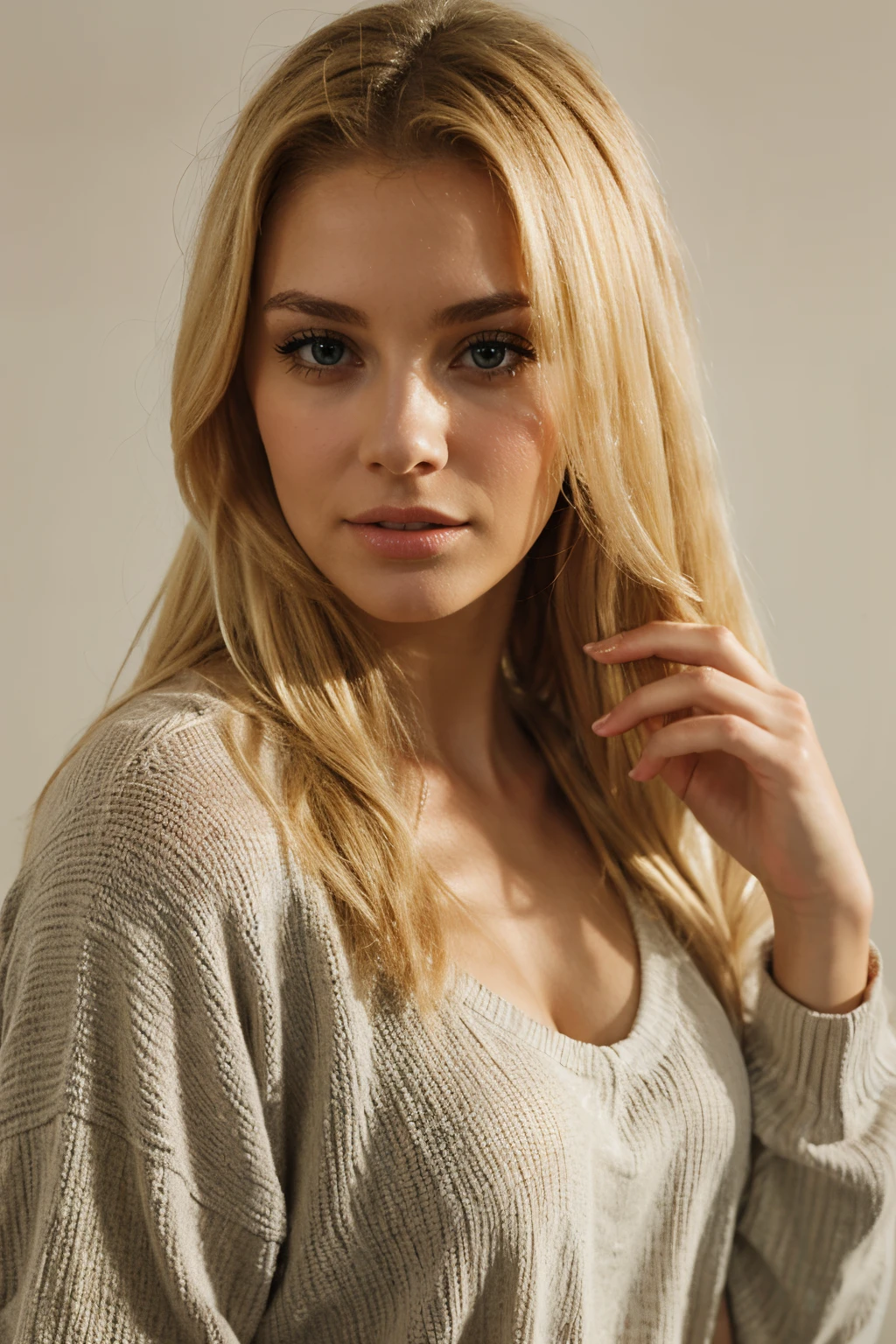 Blonde woman