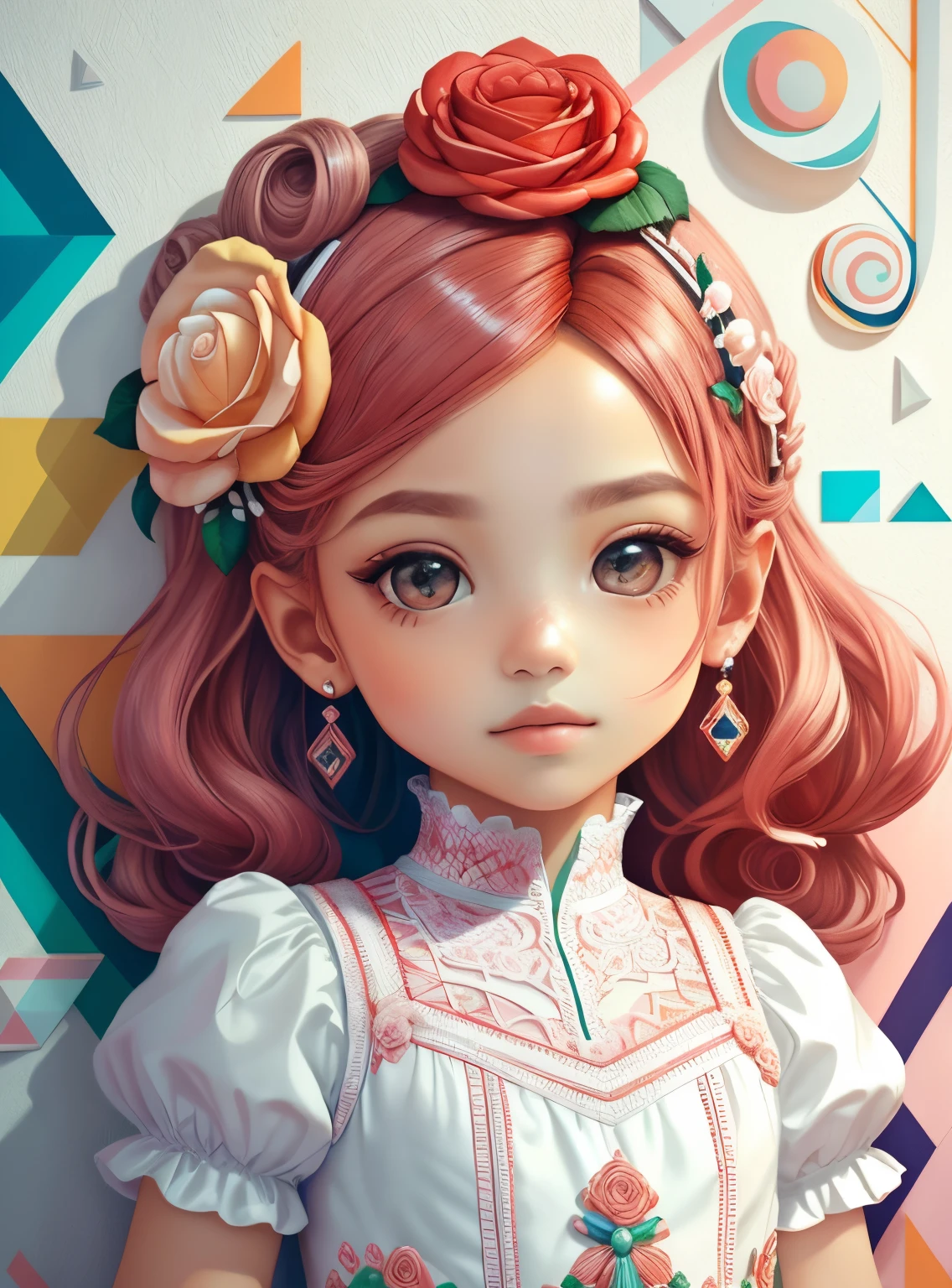 (cute candies house with flowers) stylized identical to 1940 |)), acolchoamento ,multidimensional geometric wall PORTRAIT, arte, Chibi,
Yang016K, lindo,(( cor vermelha predominante, rosa e branco))
Primary works, qualidade superior, melhor qualidade, Arte Oficial, Lindo e Estetaduardo Kobra acolchoamento ,multidimensional geometric wall PORTRAIT, arte, Chibo,detalhes