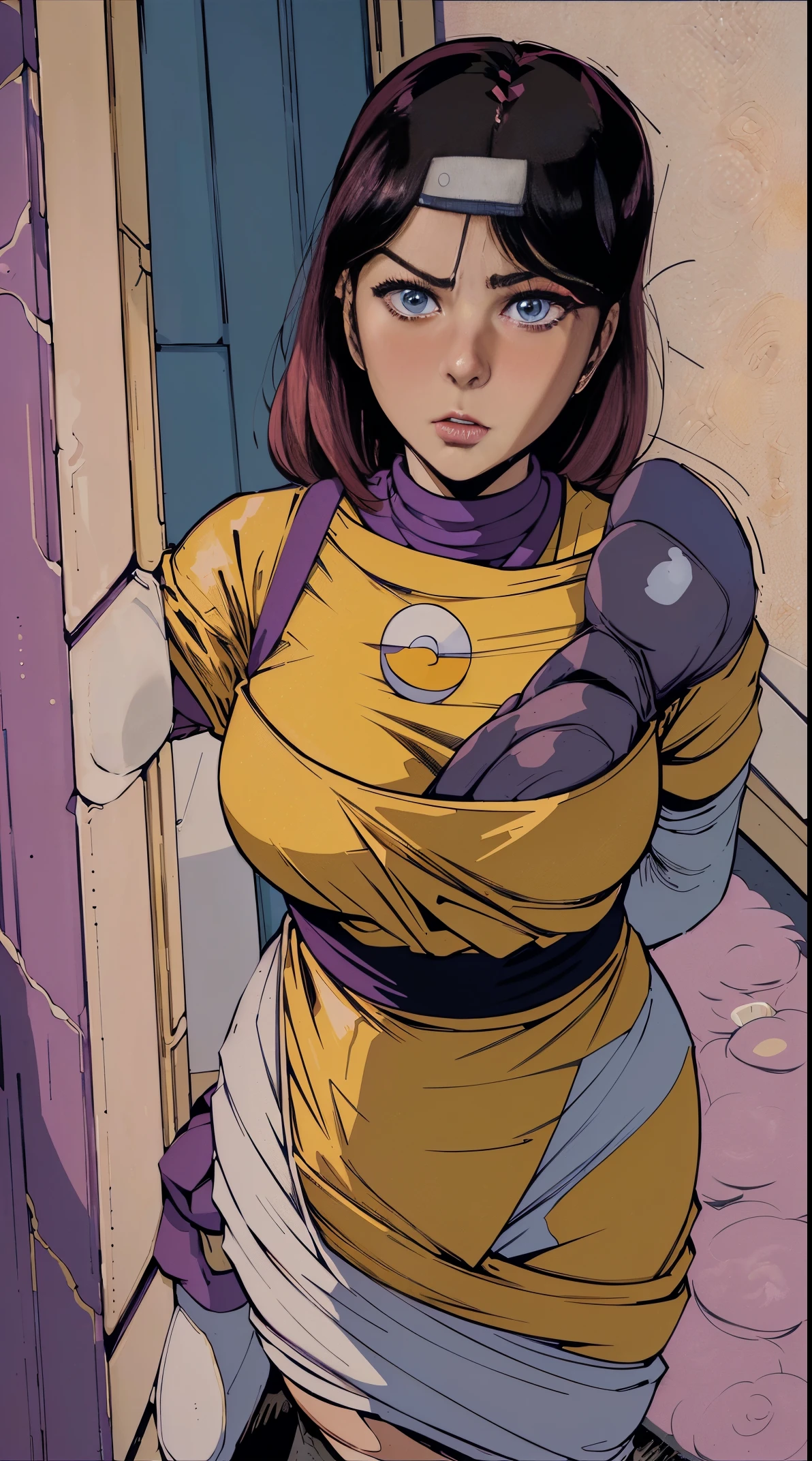 (masterpiece, best, quality, source_anime, highly detailed, 1girl, solo, floralayton, standing, upper body, looking at viewer)