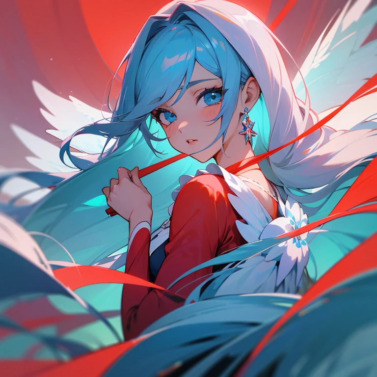 Mulher, cabelos negros, olhos azuis, vestido branco, bochechas rosadas, boca vermelha, perdida em uma floresta de dia, fluttering dress, cabelos ao vento, olho azul, pele branca, cabelo preto