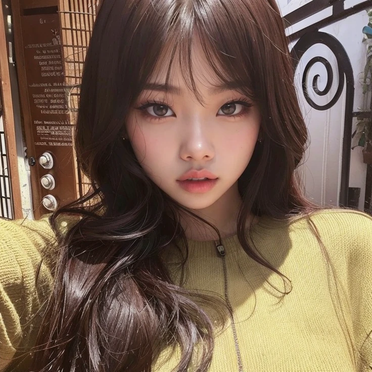Jennie from blackpink face, fotorrealista, ultrahd, 8k.