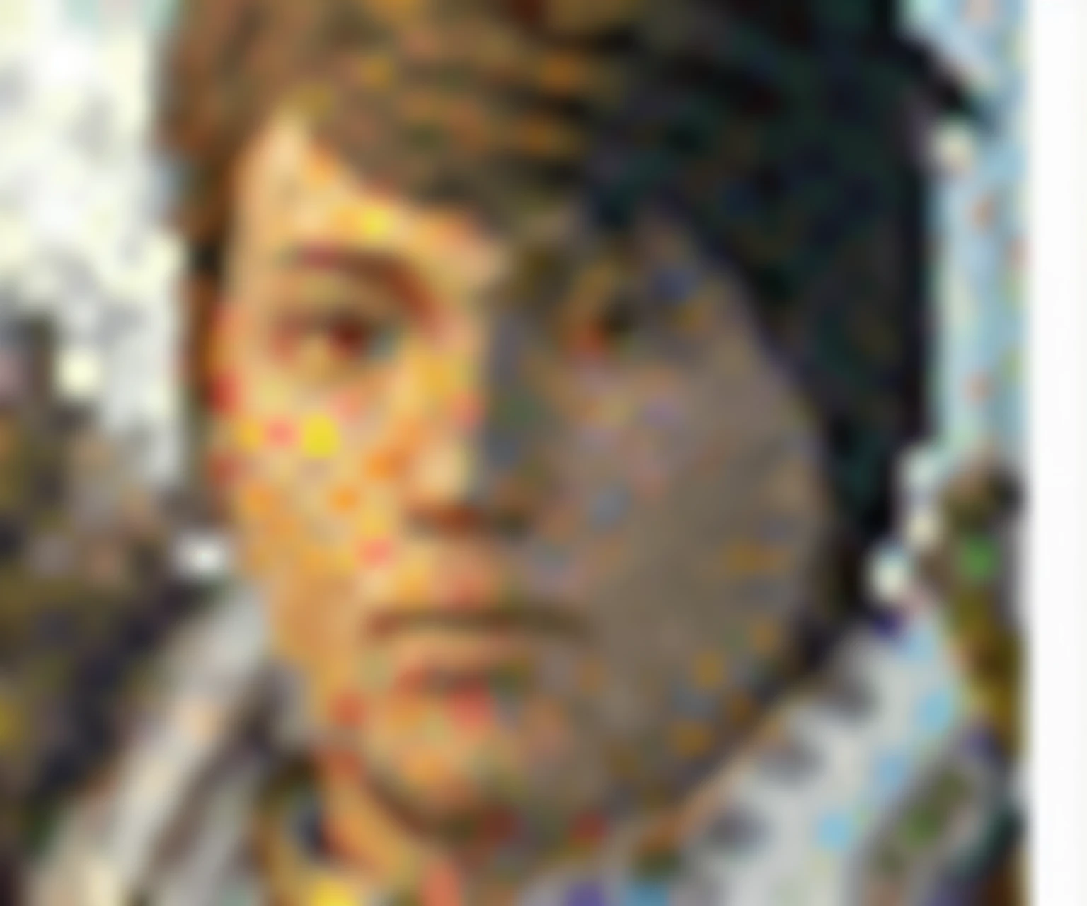 painting of a man with a hat and a scarf on, avatar image, crisp clear rpg portrait, lance, mojang, video game avatar, pixelate, rick dai, portrait pixel art drawing, ultra high pixel detail, portrait of jerma985, lowres, taliyah, rpg_portrait, symmetrical portrait rpg avatar, bitmap, gamer