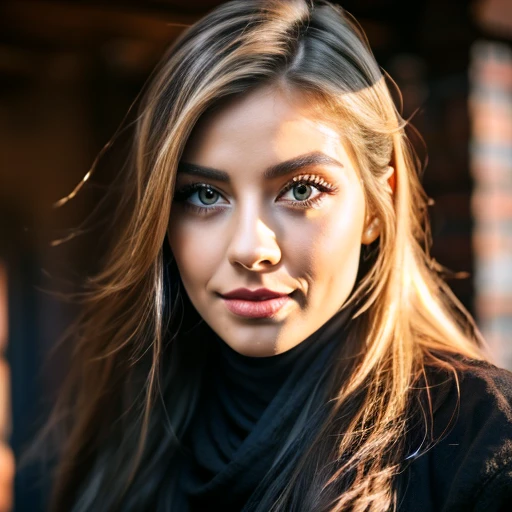 Ultra realistic, natural face and body structure, A Völva was a woman in the Viking age who practiced magic, known as Seidr (in old Norse seiðr),a beautifull majestic Raven sitting on the right shoulder by the magic Völva from Northman Sagas,High detailed ,high_school_girl,jp_school_uniform,ultra-detailliert, Meisterwerk, realistic, high_resolution,ultra high Details, beste Qualität,photorealistic, hyperrealistisches, cinematic, 4k,8k, ,photo r3al