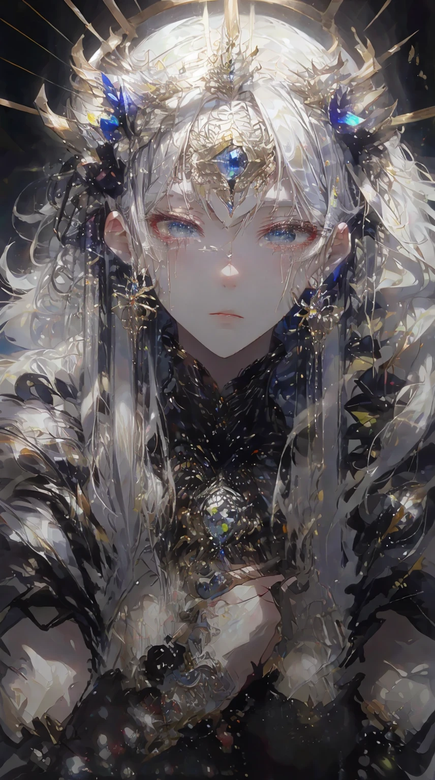 professional artwork, Intricate details, field of view, sharp focus, detailed painting, photorealistic lighting, trends on pixiv, standing, white cyberpunk suit, skintight, side_boob, black hair, very long hair, voluminous hair, high ponytail, bangs, yellow eyes, makeup, lipstick, 20 years old, mature woman, Beautiful finger, Beautiful long legs, Beautiful body, Beautiful nose, Beautiful character design, perfect eyes detail, perfect face, looking at viewer, NSFW, formal art, extremely detailed CG unity 8k wallpaper, perfect lighting, Colorful, Bright_Front_face_Lighting, (masterpiece: 1.0), (best_quality: 1.0), ultra high resolution, ultra detail, hyper detail, photography, 8K, HDR, high resolution, absurd: 1.2, Kodak portra 400, film grain , blurred background, bokeh: 1.2, highlights, (bright_color: 1.2) (Beautiful, big_breasts: 1.4), (beautiful_face: 1.5), (narrow_waist), (solo: 1.4), ( (upper body, half body:1,4) ), class, shyly blushing, looking at viewer, praying hands, arms folded under chest,
