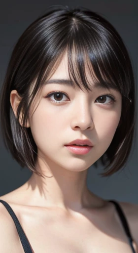 (8k, best quality, masterpiece:1.2), (realistic, photorealistic, photo-realistic:1.37), ultra-detailed, Japanese girl,cute face,beautiful detailed eyes,natural make,short bob,