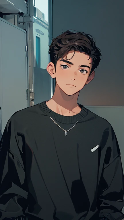 cute guy in sweater