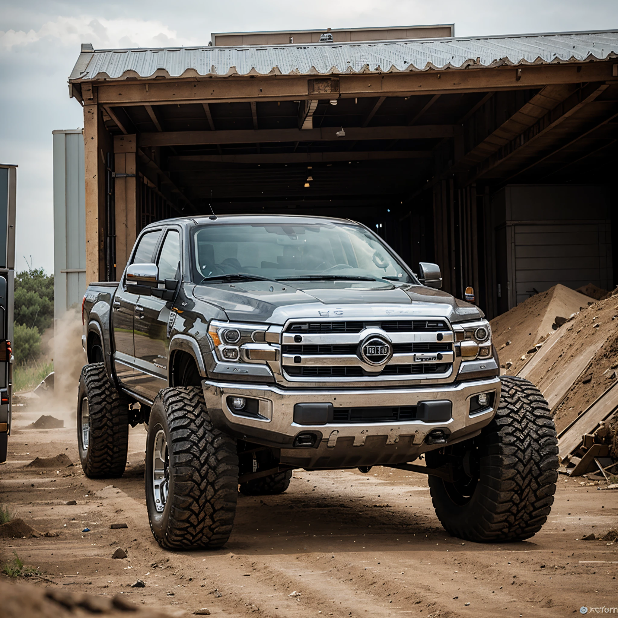 Lifted truck