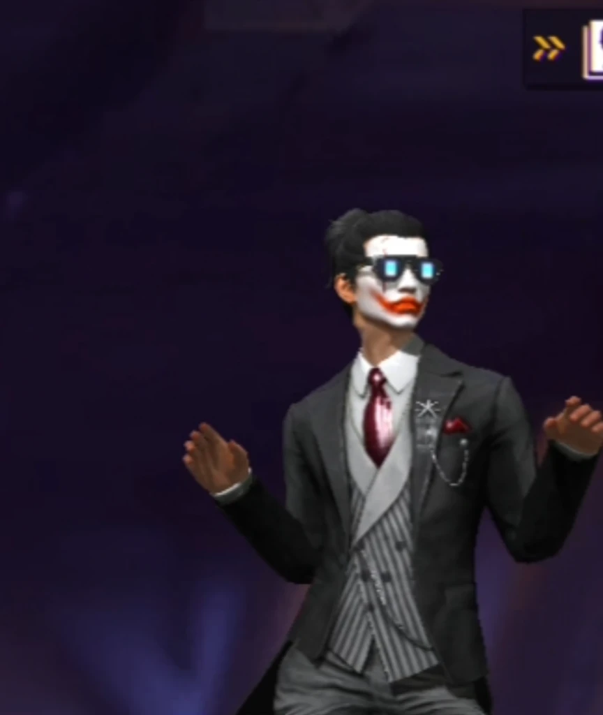 arafed image of a man in a suit and tie standing on a stage, obama as the joker, ingame image, as the joker, evil standing smiling pose, batman as the joker, gotham city style, joker looks like naruto, saints row fursuit tails mod, fashion gameplay screenshot, nikola jokic as the joker, pauline hanson as the joker