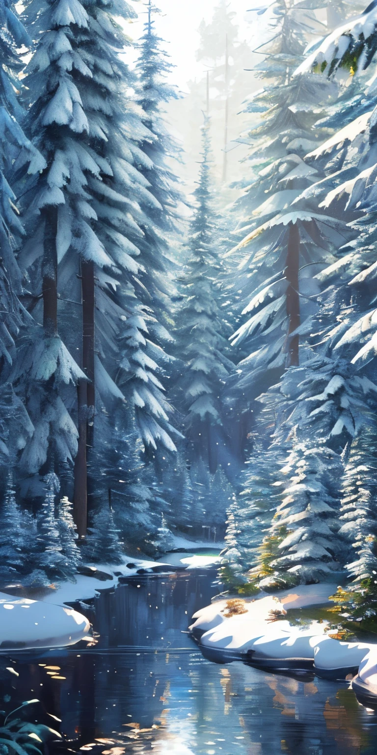 Cute miniature style forest with small trees and small rivers from isometric perspective, masterpiece, top quality, highly detailed CG Unity 8K wallpapers, oil paintings, award-winning photos, bokeh, depth of field, HDR, bloom, chromatic aberration, photorealistic, highly detailed, trending in art station, CGSociety, complex, high detail, dramatic, Art by Mid-Journey, Volumetric Lighting