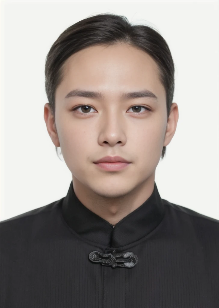 Best quality at best,A high resolution,ultra - detailed,Bust photo,(tmasterpiece),with fair skin,largeeyes,Thin lips,Handsome men,30 age old,Chinese-style clothes,strong muscle,Correct human proportions,(Very handsome:1.5)man short hair
