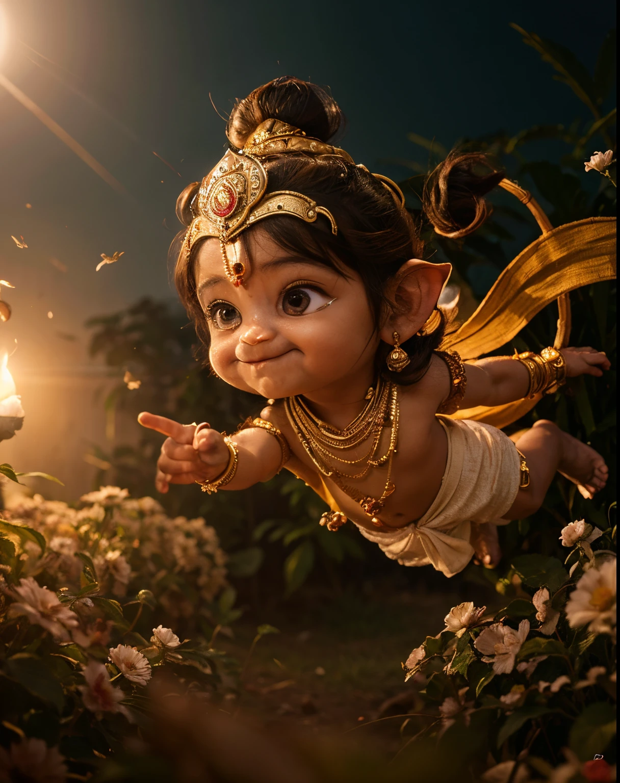 Hanuman ji ka photo, udate Hue Hanuman ji ka photo, Suraj ko Milte Hue Hanuman ji ka photo, Bachpan Ka seen, Hath Mein, langota pahne hue, Kan Mein Kanch Kundal Mathe per mukut, Suraj ko lete hue, Lal color ka langota, Hath Mein Ganja pakde hue v1.0 , 8k