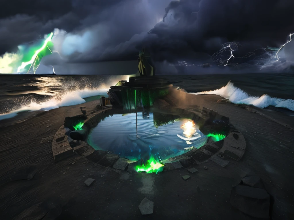 fire in green color, fogo verde, fogo com as chamas verde, chamas verde