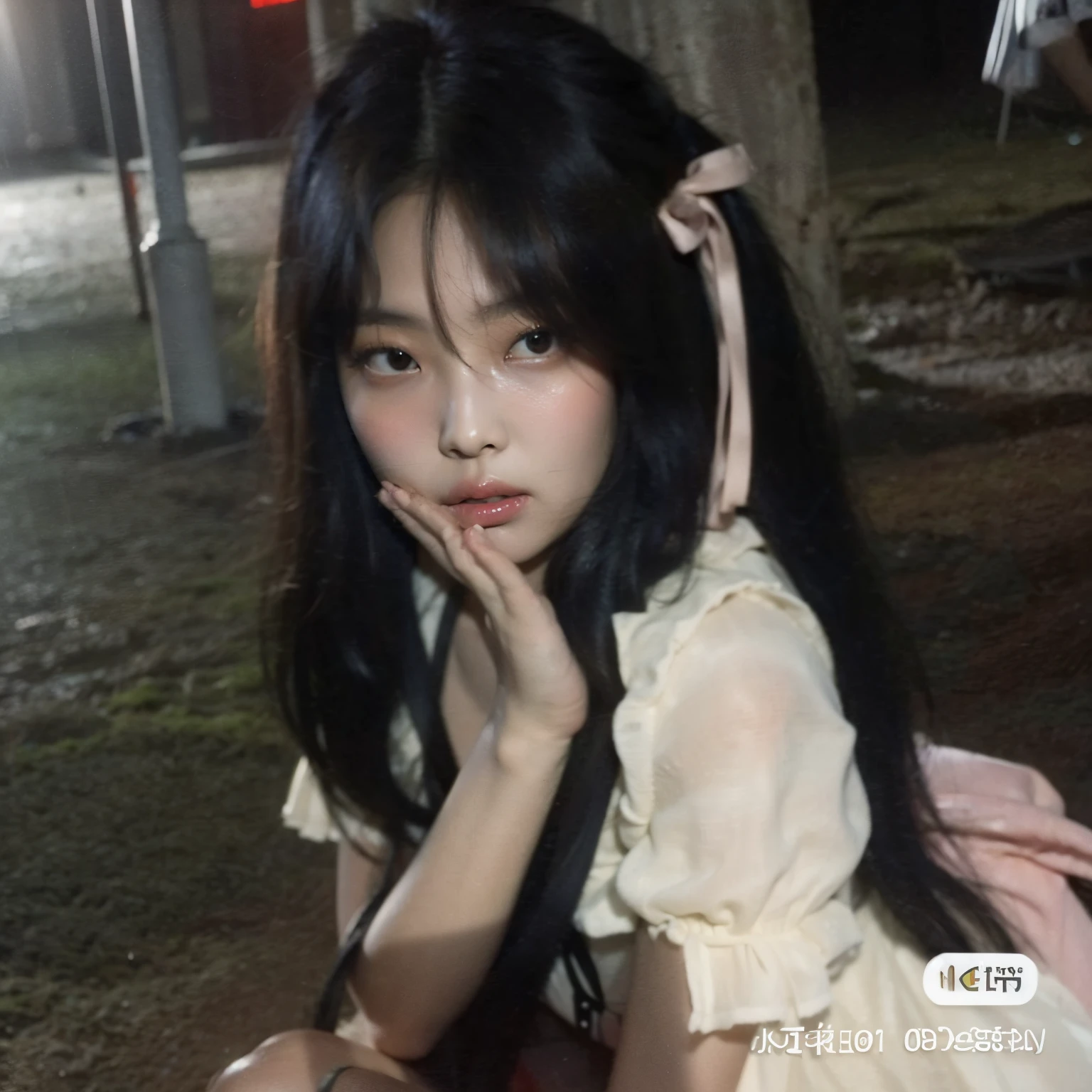 JENNIE from blackpink face, fotorrealista, ULTRA HD, 8k