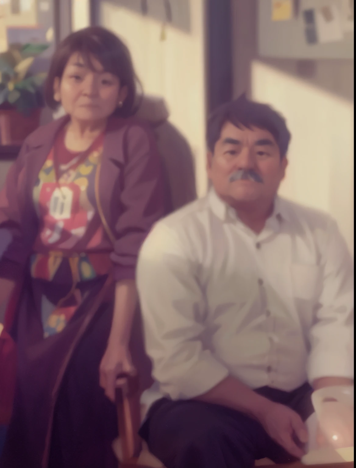 Get old parents look