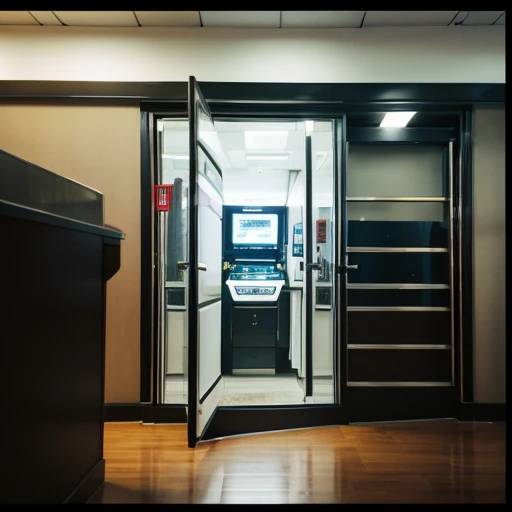 Inside the bank
