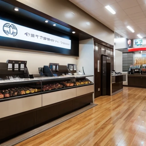 Inside the bank