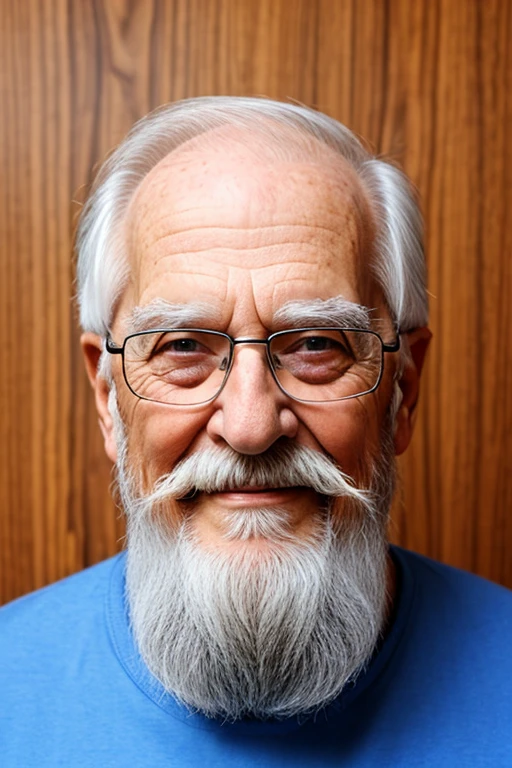 75 year old bearded old man