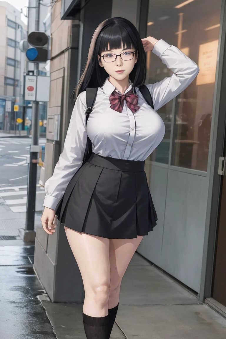 full body in picture
sexy pose : 1.5, there is a woman in a short skirt and a shirt posing, a hyperrealistic schoolgirl, hyperrealistic schoolgirl, realistic schoolgirl, photorealistic anime girl render, photorealistic full body, sakimichan hdri, hyperrealistic full figure, photorealistic perfect body, casual pose, seductive anime girl, smooth anime cg art, from girls frontline anime girl perfect body in a very short skirt and a bow tie posing, high sock, a hyperrealistic schoolgirl, realistic schoolgirl, hyperrealistic schoolgirl, full body portrait of a short!, anime full body illustration, render of april, Utsubo Kokoro from Blue Reflection, wearing skirt, wearing a skirt, render of a cute 3d anime girl, full body illustration, huge breast, super short skirt, shy girls, wearing glasses, pony tail long hair, black hair, pantie, mini skirt, short skirt, very short skirt, Split buttons, thicc, sexy pose masterpiece,best quality,best illustration,hyper detailed,1 girl,solo,,glamorous,blushing, gigantic breasts,large,((gigantic_breasts))),(Re-emulsification)