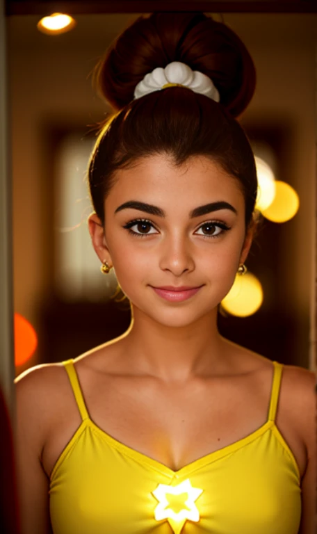 Photo of a 14 year-old american girl, .RAW, hermosa chica adolesenong brown hair with ponytail), light brown hair ponytail hairstyle((retrato)), ((Cara detallada:1.2)), ((Detailed facial features)), (Piel finamente detallada) , (Masutepiece) (proporciones perfectaotos realistas)(La mejor calidad) (Detallado) fotografiado con una EOS R5 de Canon, Lente de 50 mm, f/2.8, NffSW, (8k) (papel tapiz) (cinematic lighting) (Dramatic lighting) (foco nítido) (Enrevesado) senos medianos , pechos medianos , pecas en mejillas , cuerpo completo , hermoso cuerpo de mujer , lindo maquillaje , gran sonrisa , mujer delgada escultural , usa vestido de santa claus , disfras de santaclaus , Christmas decorations , fondo variado , linda adolesente , sexy