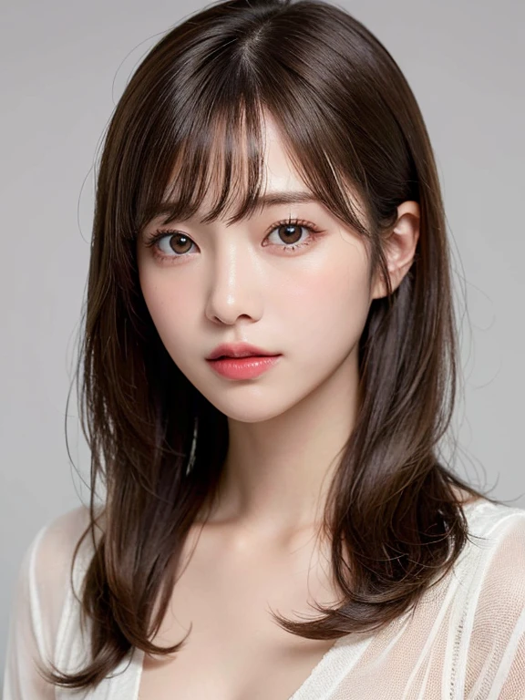 (master-piece:1.5)、(10)、(real light:1.5)、RAW photography、(highest image quality:1.4)、(crisp focus:1.5)、 top-quality、master-piece、超High resolution、Perfect dynamic composition、 20 age、slim、Pretty woman:1.4、Serious facial expressions....、 Long hair light brown color.、I shine.、 Super detailed facial eyes、二重まぶた、 Natural Lipstick、bright skin、Full body, 