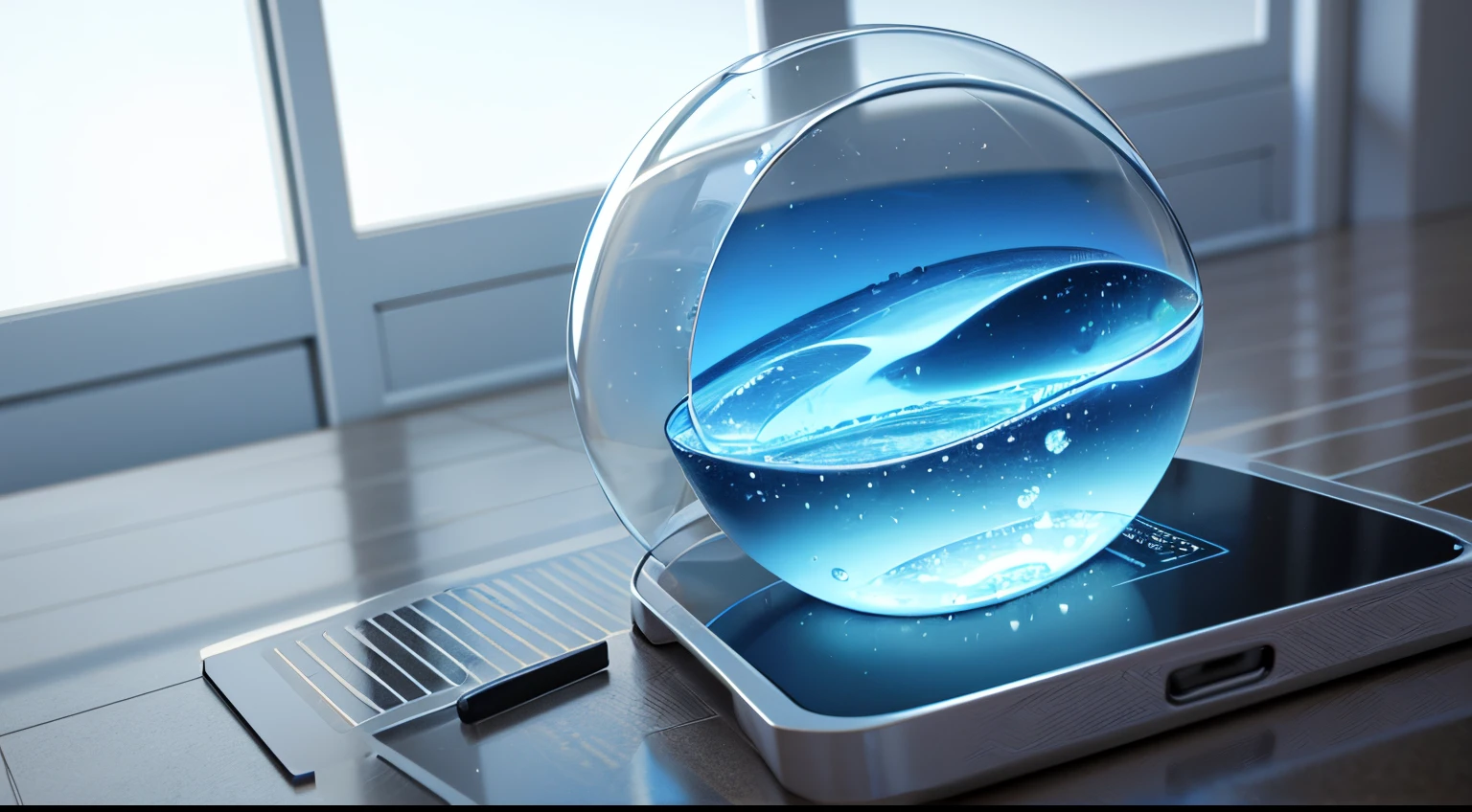 Engaging 3D visualization featuring stunning graphs、glinting