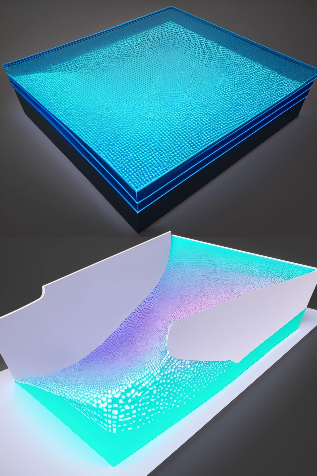 Engaging 3D visualization featuring stunning graphs、glinting