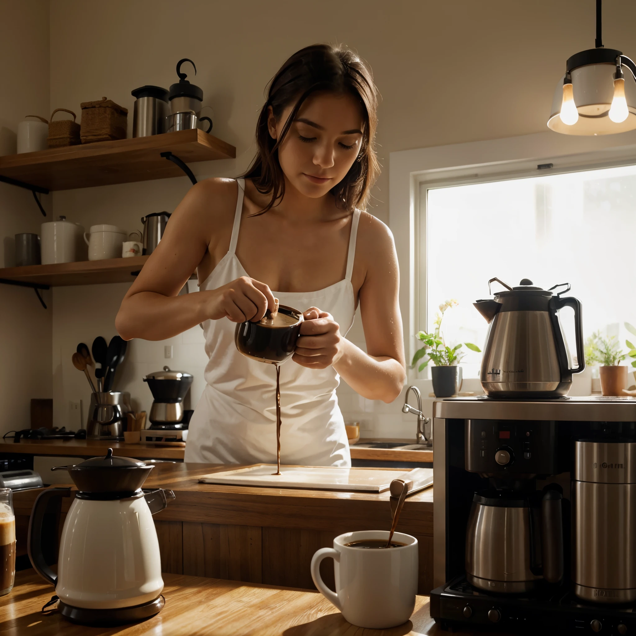 making coffee every morning is a relaxing start to my day