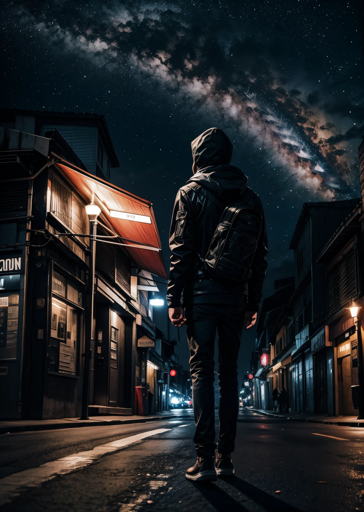 night time blackground